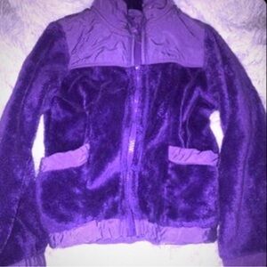 💞 Little Girls Size 4 Purple Fleece Full Zip Jacket